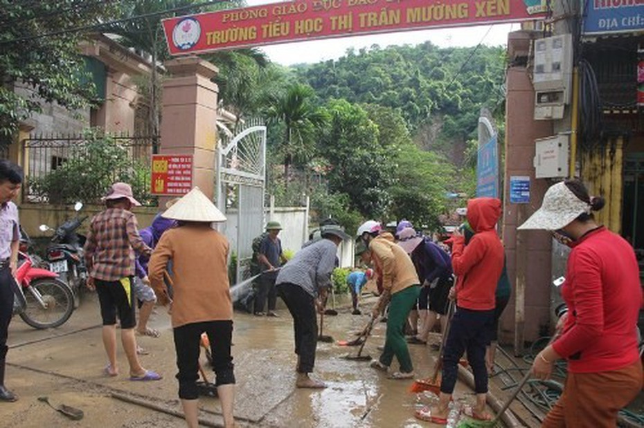 65.000 lượt người khắc phục hậu quả sau mưa lũ tại Nghệ An
