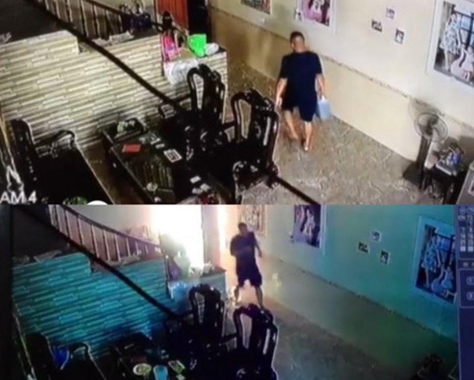 Bắt khẩn cấp đối tượng mâu thuẫn tình cảm đưa can xăng châm lửa đốt khiến 5 người nhập viện