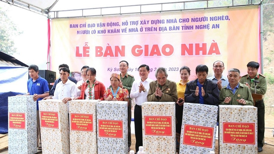 Nghệ An hoàn thành hơn 3.000 căn nhà cho hộ nghèo, khó khăn về nhà ở