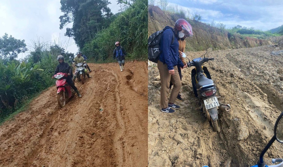 Hành trình "cõng chữ" lên non: Giáo viên không quản lội bùn đưa học sinh trở lại trường