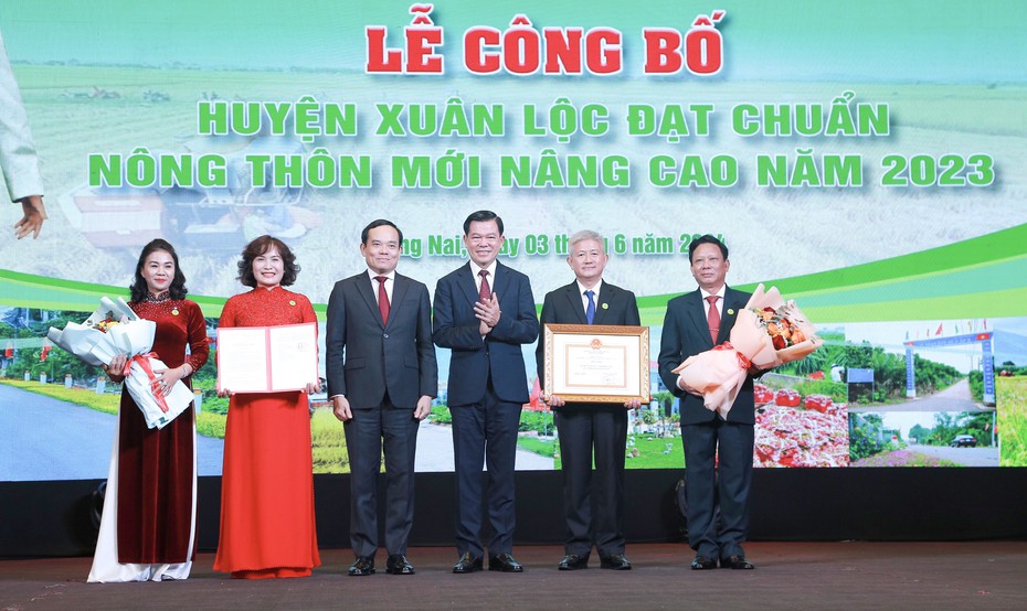 Đồng Nai: Huyện Xuân Lộc đạt chuẩn nông thôn mới nâng cao