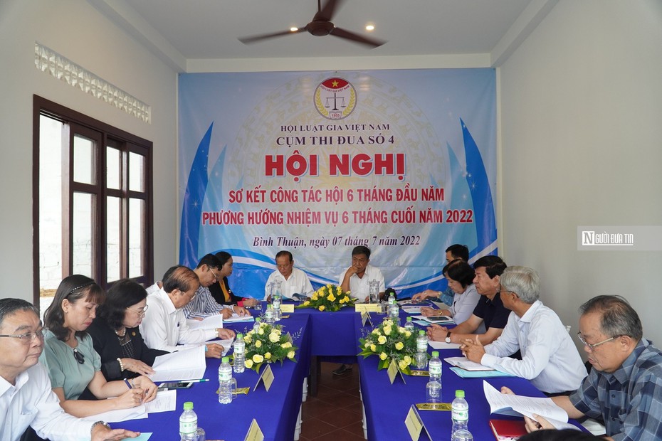 Hội Luật gia Cụm thi đua số 4 tổ chức hội nghị Sơ kết 6 tháng đầu năm