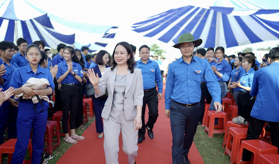 Quyền Chủ tịch nước Võ Thị Ánh Xuân dự Lễ khởi động Tháng Thanh niên 2023