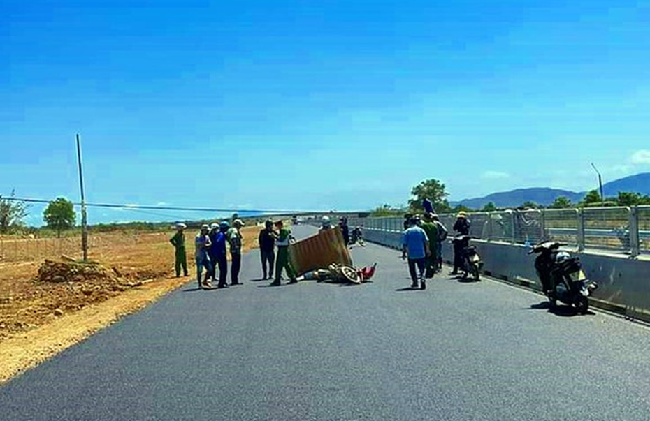 Cao tốc Vĩnh Hảo-Phan Thiết chưa hoàn thành đã có tai nạn tử vong