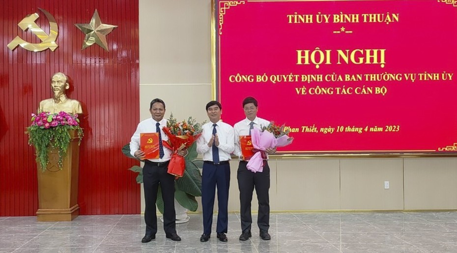 Tỉnh ủy Bình Thuận điều động, bổ nhiệm cán bộ chủ chốt