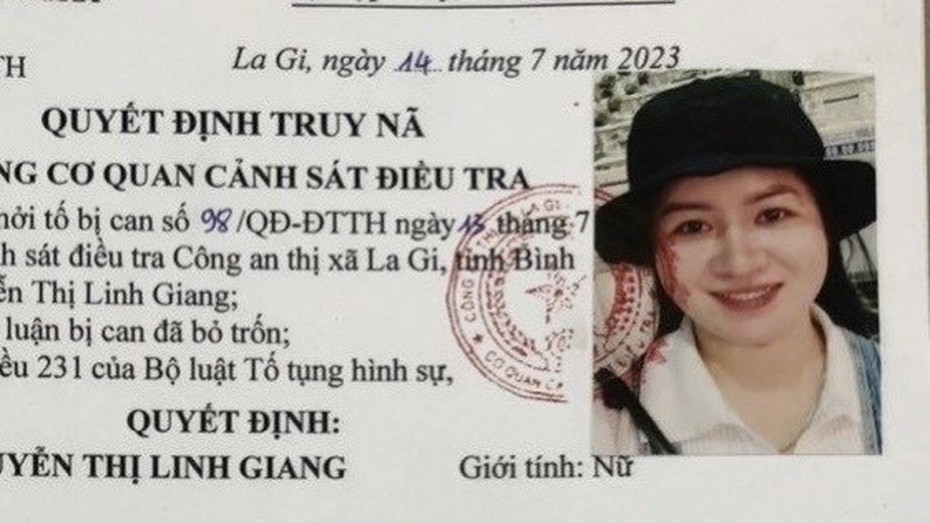 Bình Thuận: Truy nã toàn quốc cháu gái đánh mợ gây thương tích