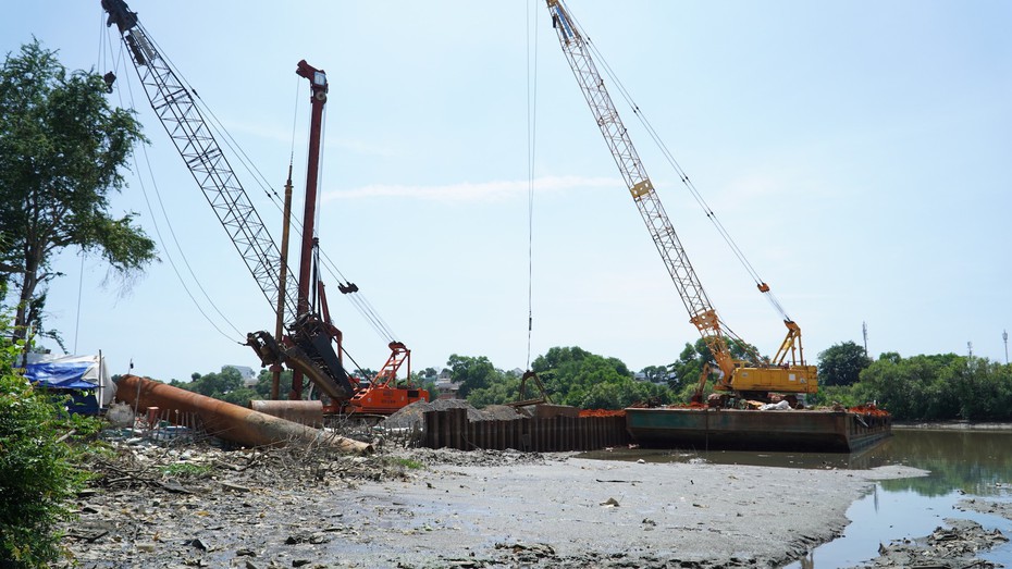 Bình Thuận: Dự án Cầu Văn Thánh tiến độ thi công rất chậm