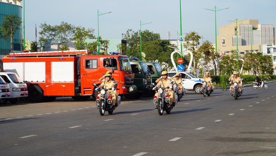 Bình Thuận: Ra quân cao điểm trấn áp tội phạm dịp Tết Nguyên đán 2024