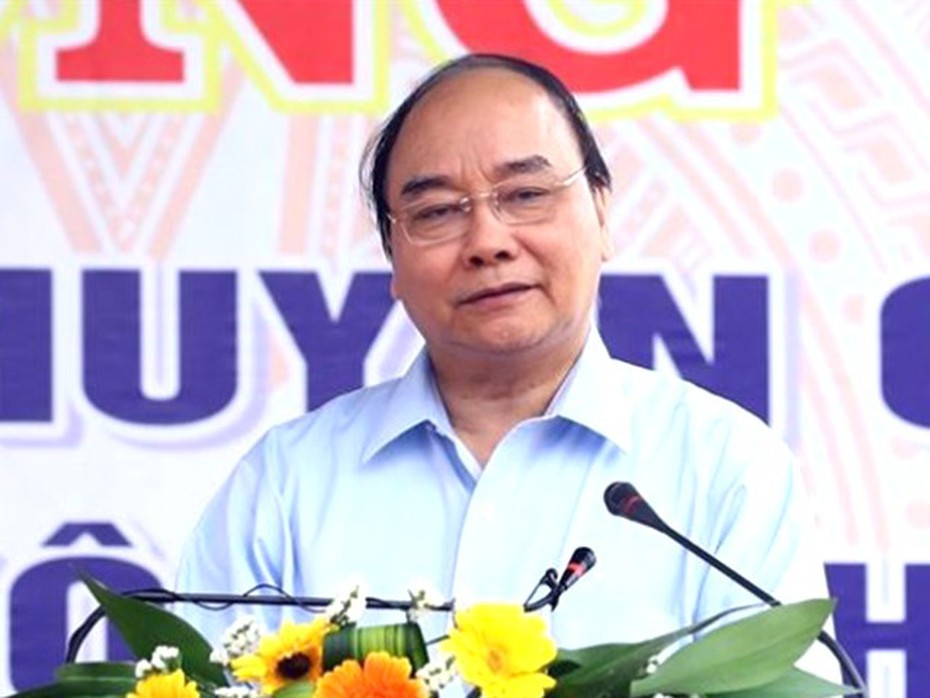 Thủ tướng Nguyễn Xuân Phúc dự lễ công bố xã đạt chuẩn nông thôn mới ở Quảng Nam