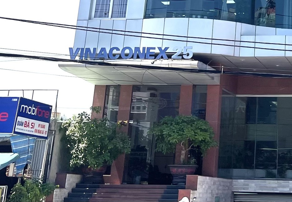 Vinaconex 25 bị phạt, truy thu thuế hàng tỷ đồng