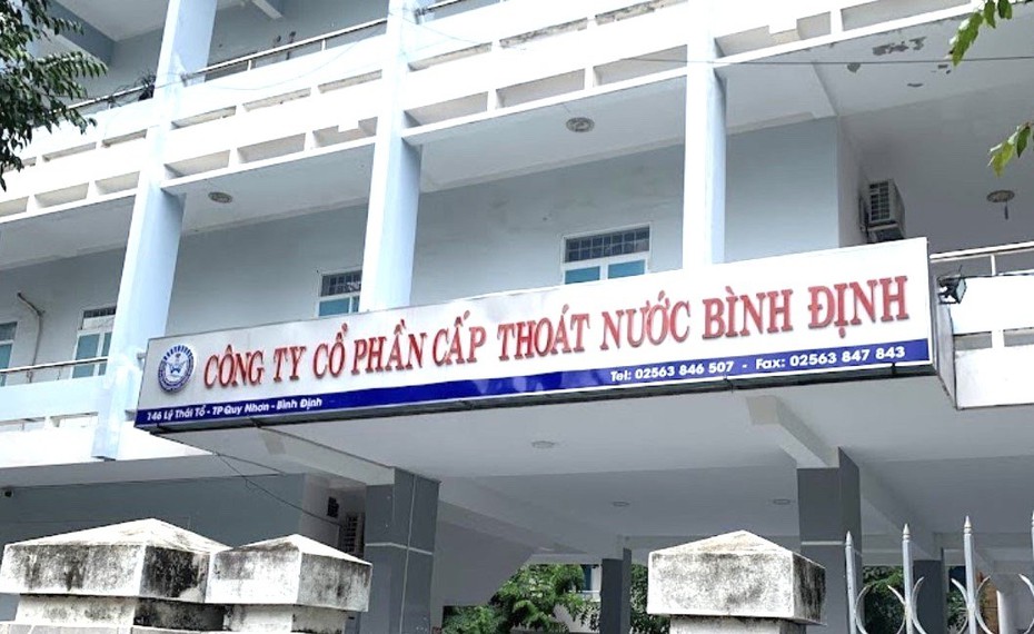 Số liệu thực hiện của Cấp thoát nước Bình Định trong 6 tháng đầu năm