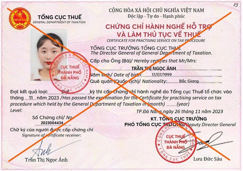 Cảnh báo chiêu lừa đảo liên quan đến thuế