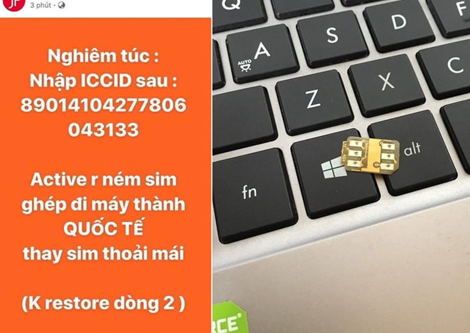 Lại xuất hiện mã ICCID “cấp cứu” cho iPhone lock tại Việt Nam