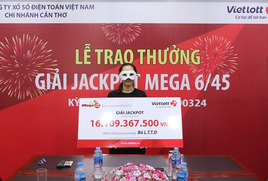 Trúng độc đắc Vietlott 16 tỷ nhờ chọn số theo ngày sinh