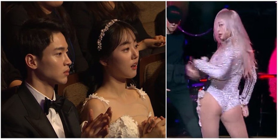 Sao Hàn Hyorin hứng "gạch đá" vì khoe vòng 3 quá táo bạo