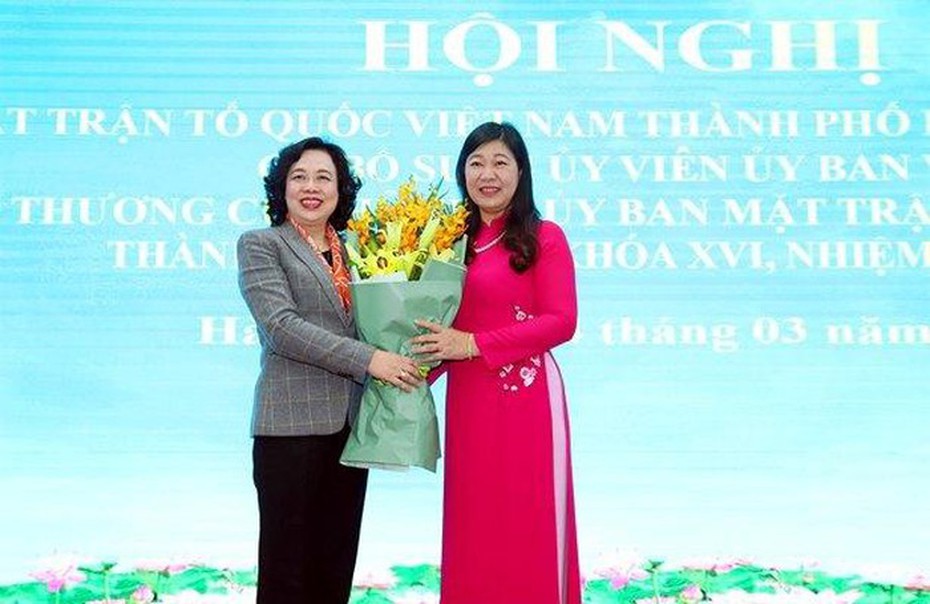 Chân dung nữ Chủ tịch Ủy ban Mặt trận Tổ quốc Việt Nam TP Hà Nội