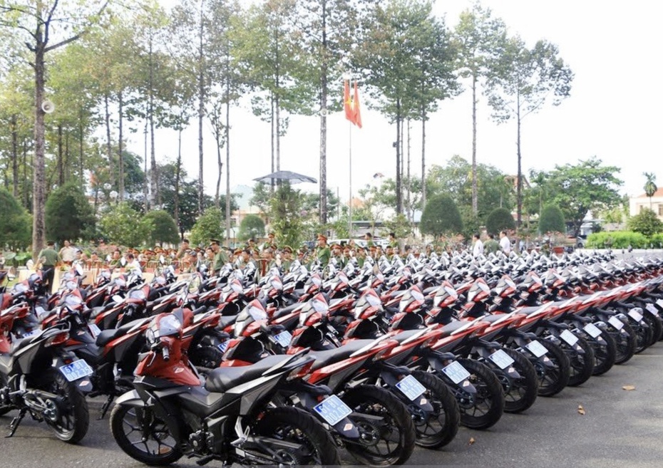 Hy hữu: 2 xe máy chuyên dụng trong trụ sở công an bị mất trộm