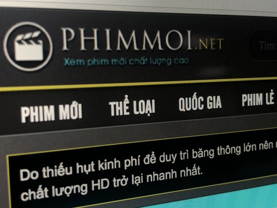 Khởi tố hình sự vụ chiếu phim lậu trên website phimmoi.net