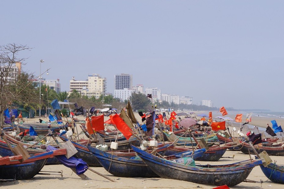 Hình ảnh quen thuộc tại phố biển Sầm Sơn đang dần trở lại