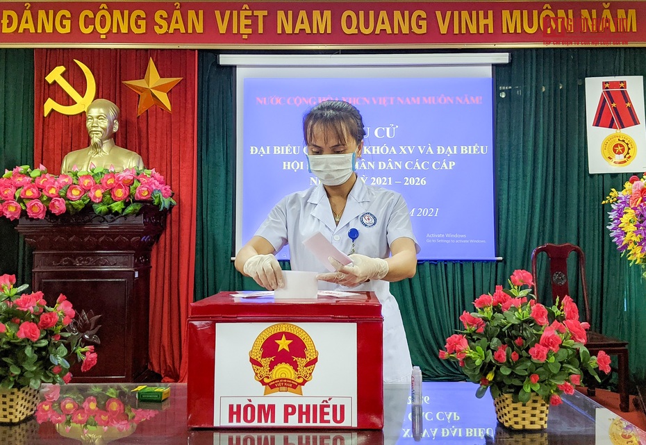 Hơn 3.000 cử tri bầu cử sớm tại Bắc Ninh