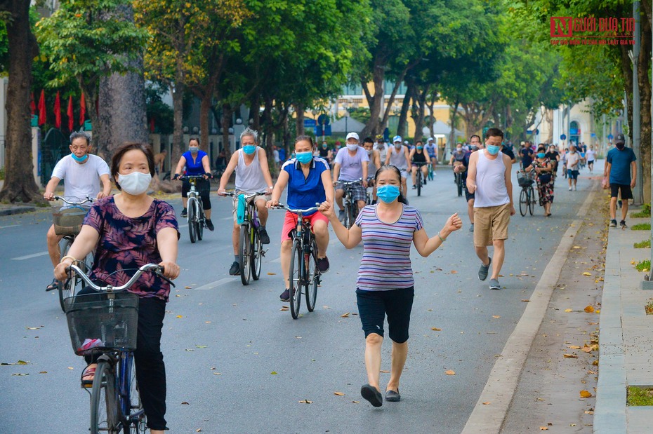 Hà Nội: Các hoạt động thể thao ngoài trời được mở cửa trở lại