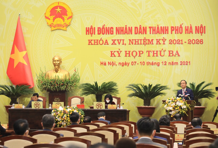 Khai mạc Kỳ họp thứ 3 HĐND Tp.Hà Nội khóa XVI