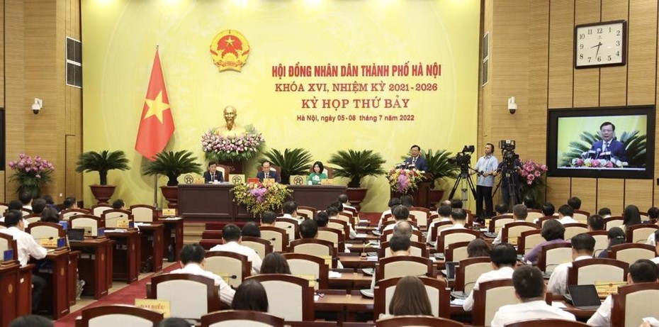 Khai mạc kỳ họp thứ 7 HĐND Tp.Hà Nội