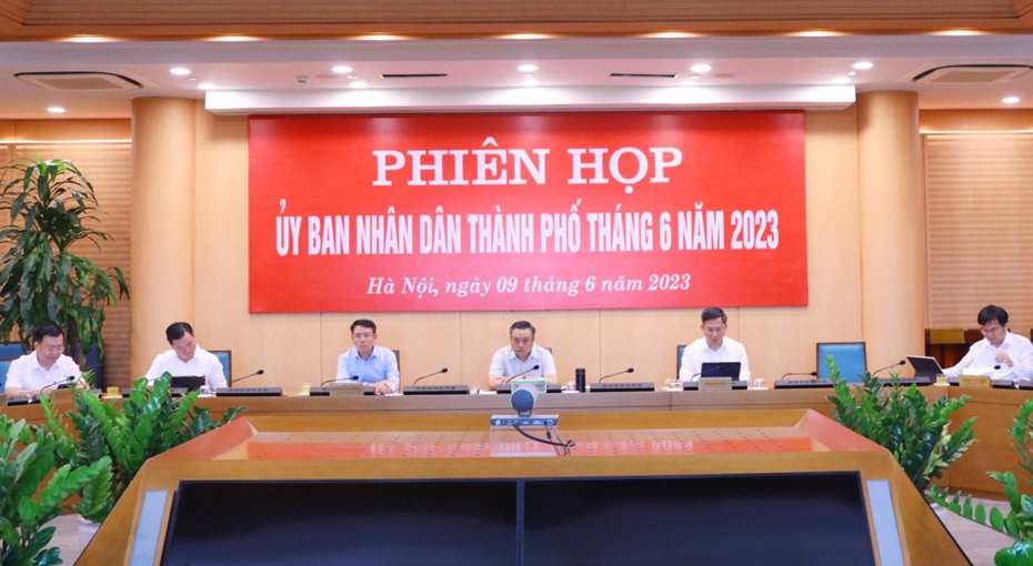 Hà Nội xem xét một số nội dung trình HĐND tại kỳ họp giữa năm 2023
