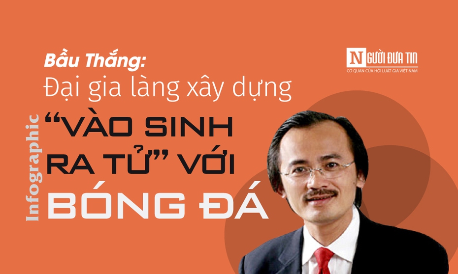 [Info] Bầu Thắng - đại gia làng xây dựng "vào sinh ra tử" với bóng đá