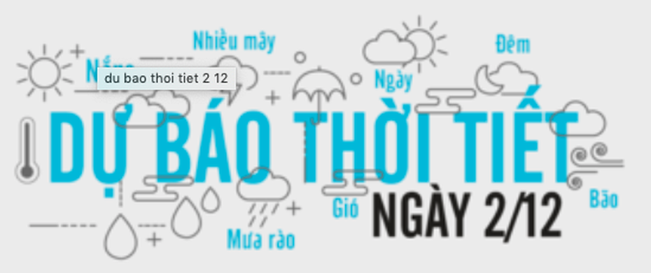 Dự báo thời tiết ngày 2/12: Hà Nội ơi, rét quá!