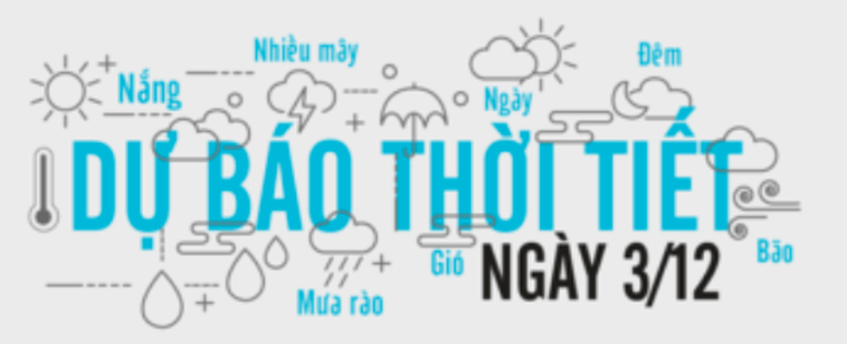 Dự báo thời tiết ngày 3/12: Đông phủ đầy trên cành cây khô