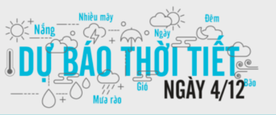 Dự báo thời tiết ngày 4/12: Ơ kìa, chạy ra đường đón nắng giữa Đông