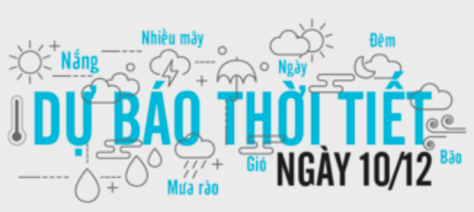 Dự báo thời tiết ngày 10/12: Trời xanh kéo nắng đi về