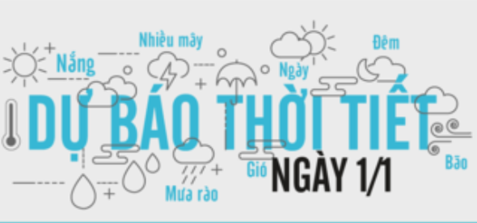 Dự báo thời tiết ngày 1/1/2020: Chúc mừng năm mới!