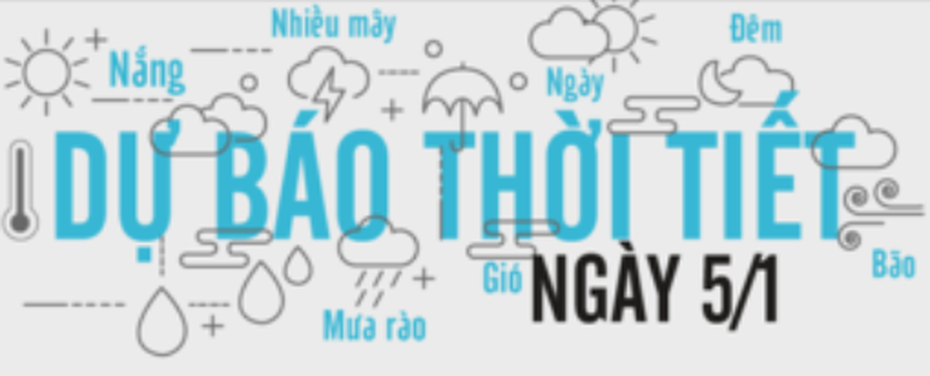 Dự báo thời tiết ngày 5/1: Có cơn gió nào qua bất chợt?