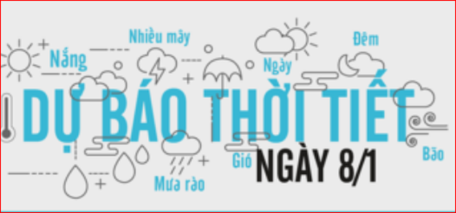 Dự báo thời tiết ngày 8/1/2020: Nắng tàn mới trốn đi đâu, để mây kéo lại hợp màu thành mưa