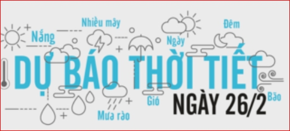 Dự báo thời tiết ngày 26/2/2020: Trời ngược trở Thu để gió mùa về