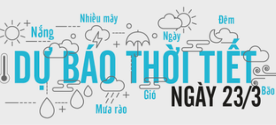 Dự báo thời tiết ngày 23/3/2020: Ngẩn ngơ nhìn cơn mưa giao mùa