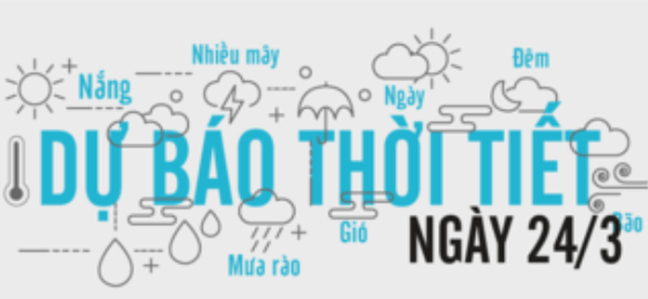 Dự báo thời tiết ngày 24/03/2020: Cơn mưa gắt gỏng giận dỗi tháng Ba