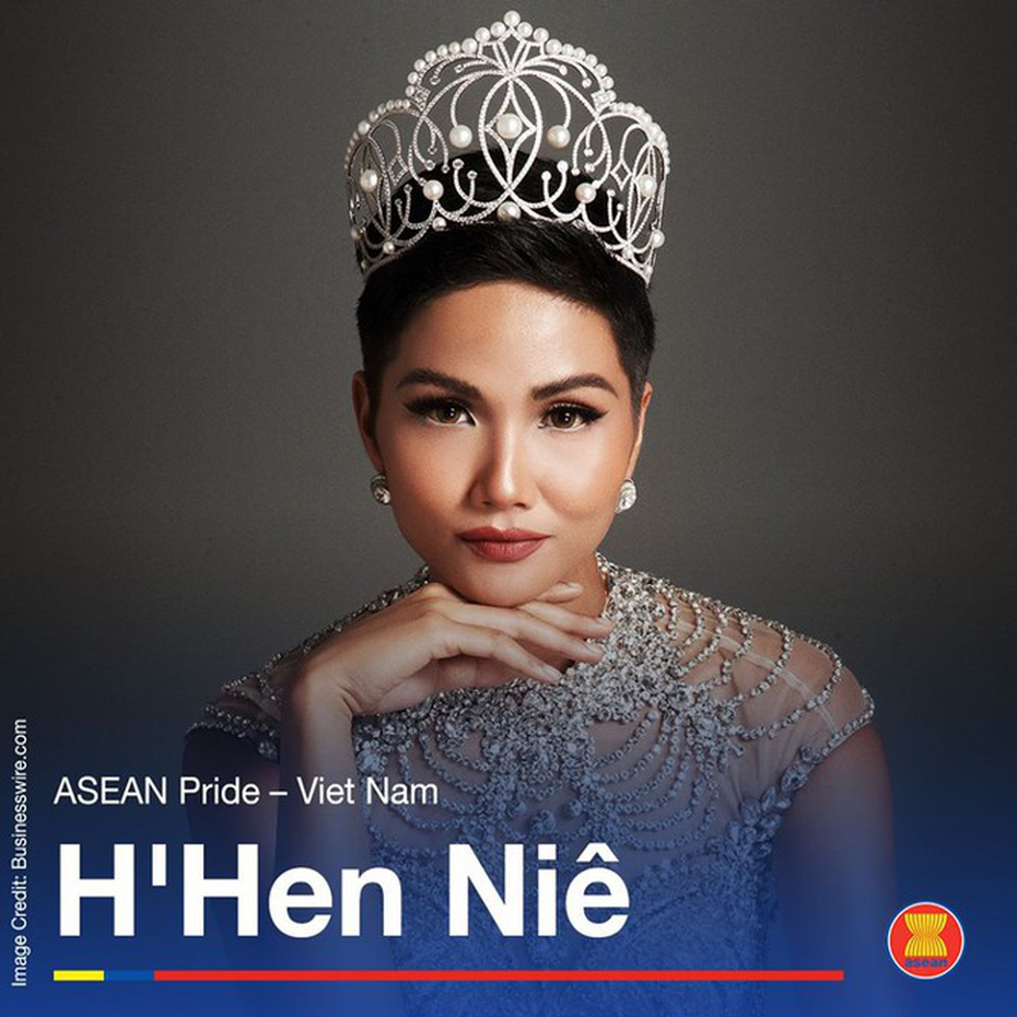 Hoa hậu H'Hen Niê bất ngờ được ASEAN vinh danh là "Niềm tự hào của Đông Nam Á"