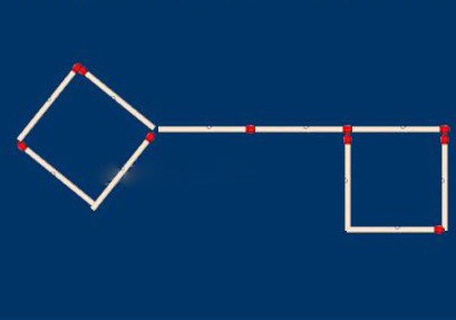 Câu đố toán học di chuyển que diêm khiến nhiều người "vò đầu bứt tai"