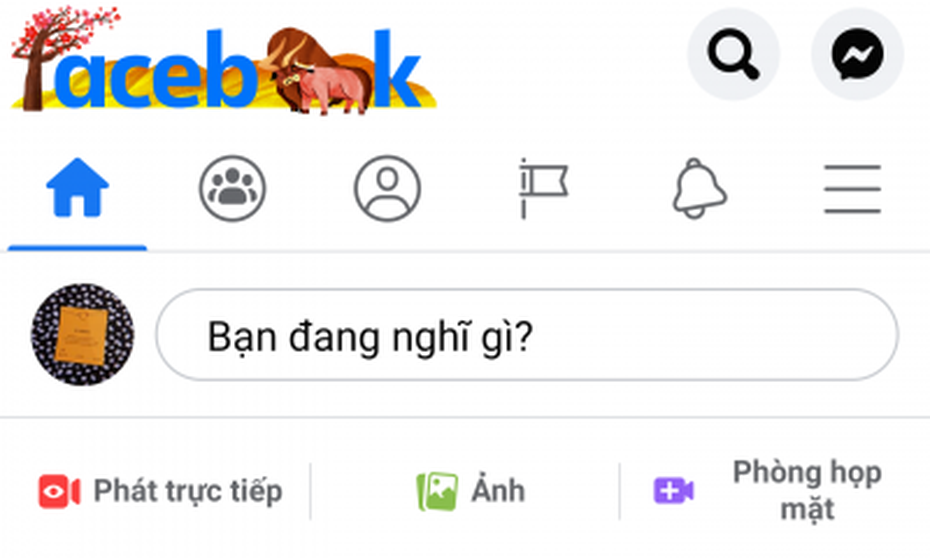 Facebook đổi logo bắt mắt mừng Tết Tân Sửu