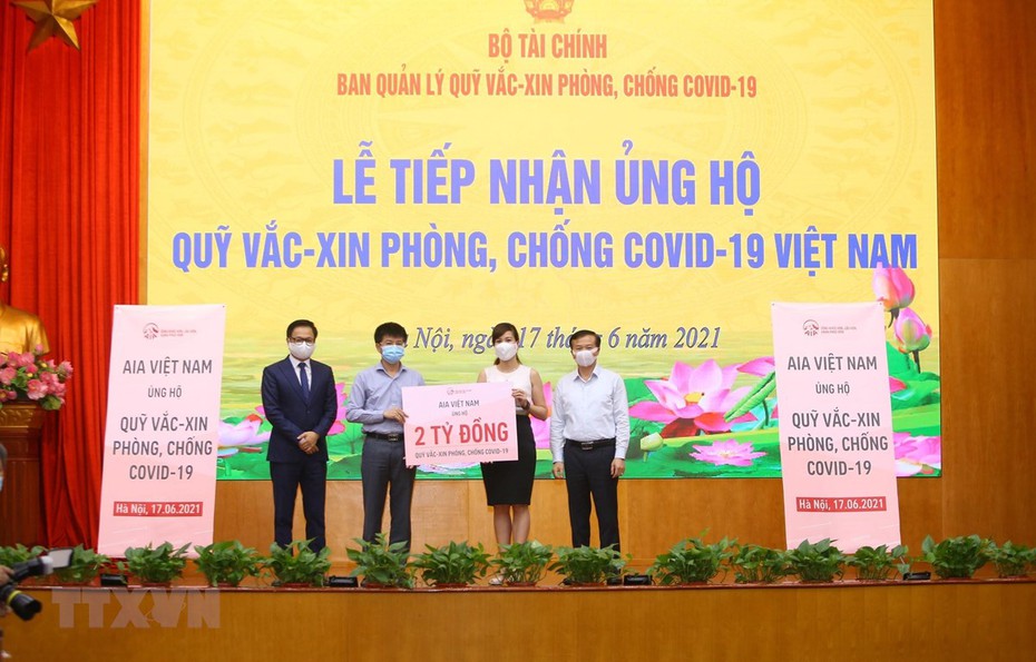 7.812 tỷ đồng đã được chuyển tới Quỹ vaccine phòng COVID-19