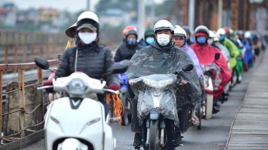 10 ngày tới, Hà Nội vẫn mưa phùn và trời rét về đêm