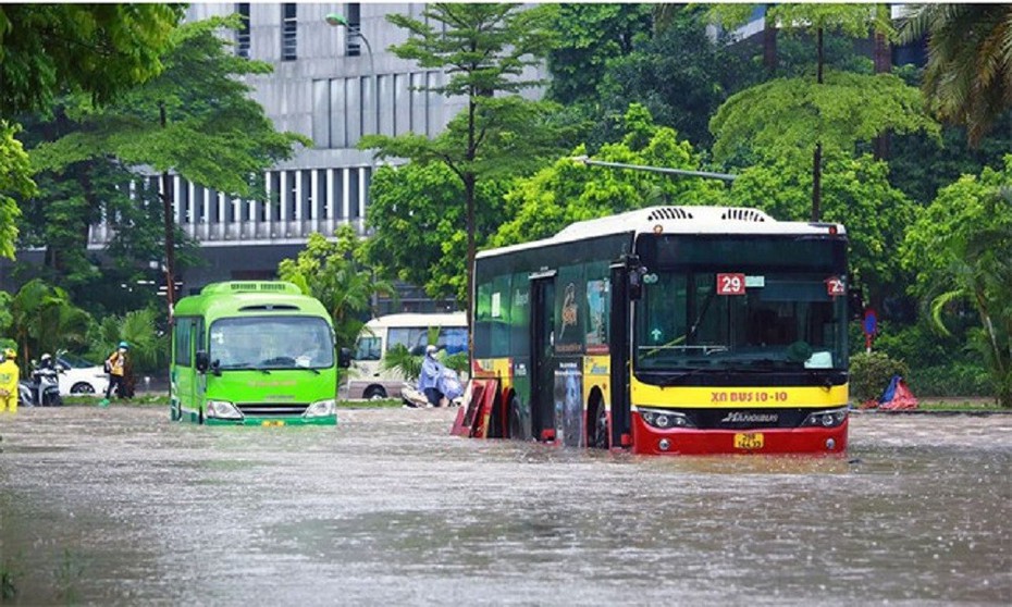 Cảnh báo mưa to nhiều nơi