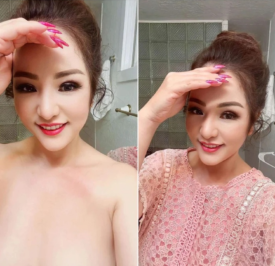 Diễn viên hài Thúy Nga lại gây tranh cãi vì bức ảnh như bán nude