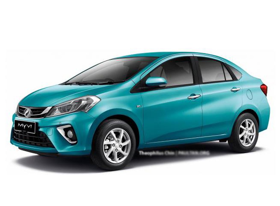 Perodua Myvi 2018 – sedan giá rẻ mới “đe dọa” Toyota Vios