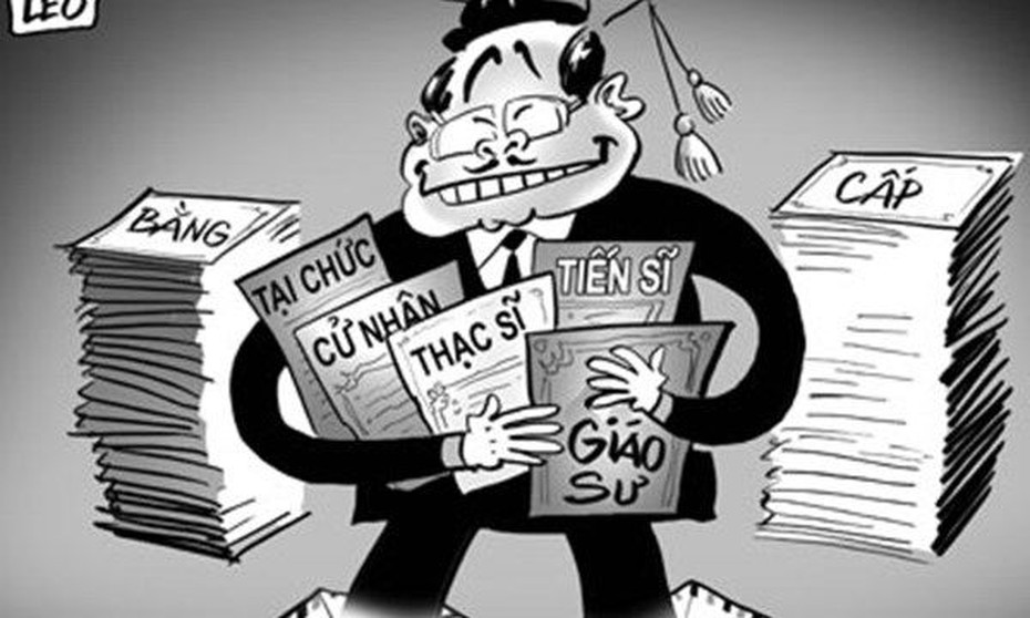 Tấm bằng Tiến sĩ của Bí thư!