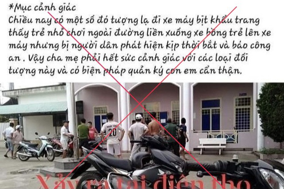 Quảng Nam: Sự thật thông tin vụ nam thanh niên bắt cóc trẻ em xôn xao dư luận