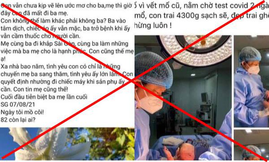 Xử lý người tung tin giả về bác sĩ rút ống thở của mẹ để cứu thai phụ như thế nào?